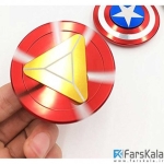 اسپینر فلزی طرح مرد آهنی Fidget Spinner Metal Iron Man