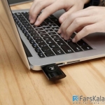 فلش مموری لایتنینگ و یو اس بی بیسوس Baseus Obsidian X1 64 GB Lightening And USB Connector