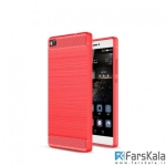 قاب محافظ ژله ای Carbon Fibre Case برای گوشی Huawei P8