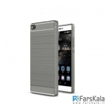 قاب محافظ ژله ای Carbon Fibre Case برای گوشی Huawei P8
