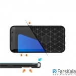 قاب محافظ ژله ای Carbon Fibre Case برای گوشی Samsung Galaxy S7 edge