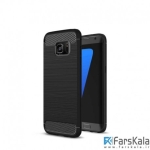 قاب محافظ ژله ای Carbon Fibre Case برای گوشی Samsung Galaxy S7 edge