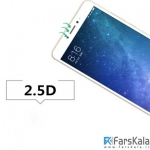 محافظ صفحه نمایش شیشه ای رنگی تمام صفحه 3D Glass برای Xiaomi Mi Max 2