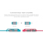 کابل دو پورت Micro USB و Lightning مارک Nillkin Plus II