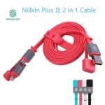 کابل دو پورت Micro USB و Lightning مارک Nillkin Plus II