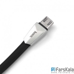 کابل شارژ سه سر هوکو HOCO X4 One Pull Three Zinc Alloy Charging Cable