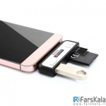 هاب و کارت خوان تایپ سی بیسوس Baseus Type-C HUB Data Migration OTG Card Reader
