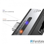 هاب و کارت خوان تایپ سی بیسوس Baseus Type-C HUB Data Migration OTG Card Reader