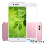 محافظ صفحه نمایش شیشه ای رنگی تمام صفحه 3D Glass برای Huawei Nova 2