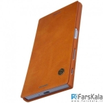 کیف محافظ چرمی نیلکین Nillkin QIN برای گوشی Sony Xperia XZs