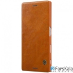 کیف محافظ چرمی نیلکین Nillkin QIN برای گوشی Sony Xperia XZs