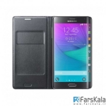 فلیپ کاور چرمی Wallet Flip Cover برای Samsung Galaxy Note Edge
