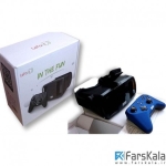 هدست واقعیت مجازی Lefant 3D VR + گیم پد