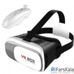 هدست واقعیت مجازی VR box 2 +game pad