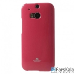 قاب محافظ ژله ای رنگی GOOSPERY MERCURY برای HTC One M8
