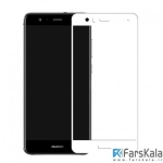 محافظ صفحه نمایش شیشه ای رنگی تمام صفحه 3D Glass برای Huawei P10 Lite