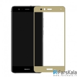 محافظ صفحه نمایش شیشه ای رنگی تمام صفحه 3D Glass برای Huawei P10 Lite