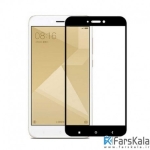 محافظ صفحه نمایش شیشه ای رنگی تمام صفحه 3D Glass برای Xiaomi Redmi 4X