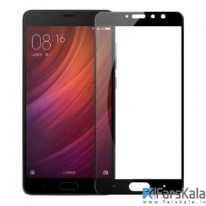 محافظ صفحه نمایش شیشه ای رنگی تمام صفحه 3D Glass برای Xiaomi Redmi Pro