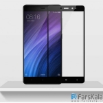 محافظ صفحه نمایش شیشه ای رنگی تمام صفحه 3D Glass برای Xiaomi Redmi 4a