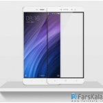 محافظ صفحه نمایش شیشه ای رنگی تمام صفحه 3D Glass برای Xiaomi Redmi 4a