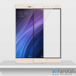 محافظ صفحه نمایش شیشه ای رنگی تمام صفحه 3D Glass برای Xiaomi Redmi 4a