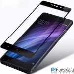 محافظ صفحه نمایش شیشه ای رنگی تمام صفحه 3D Glass برای Xiaomi Redmi 4a