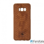 قاب محافظ چرمی Santa Barbara Knight Cover برای گوشی Samsung Galaxy S8