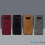 قاب محافظ چرمی Mean Love Double Line Case برای گوشی Samsung Galaxy S8