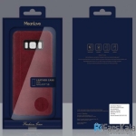 قاب محافظ چرمی Mean Love Double Line Case برای گوشی Samsung Galaxy S8