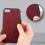 قاب محافظ چرمی Mean Love Double Line Case برای گوشی Apple iPhone 7