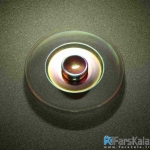 اسپینر 3 پره ای رنگین کمانی Fidget Spinner Metal Dragon Wing Hawk Eye