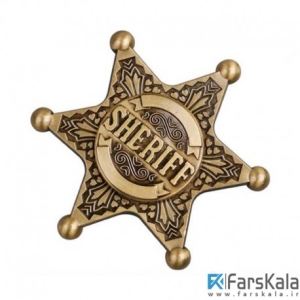 اسپینر فلزی شش پره‌ ای Fidget Spinner Sheriff