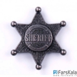 اسپینر فلزی شش پره‌ ای Fidget Spinner Sheriff