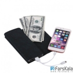 کیف پول و پاور بانک P4 Wallet Type Portable Power Bank 4800mAh مارک Hoco