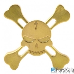 اسپینر فلزی اسکلتی چهار پره‌ ای Fidget Spinner Skeletal