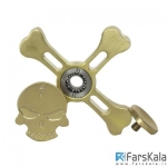 اسپینر فلزی اسکلتی چهار پره‌ ای Fidget Spinner Skeletal