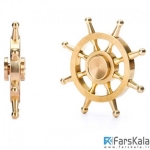 اسپینر فلزی طرح سکان کشتی Fidget Spinner Ship Wheel