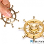 اسپینر فلزی طرح سکان کشتی Fidget Spinner Ship Wheel
