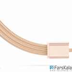 کابل شارژ سه سر هوکو Hoco X2 One Pull Three Knitted Charging Cable