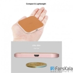 شارژر وایرلسی همراه هوکو مدل Hoco CW2 Metal Wireless Charger