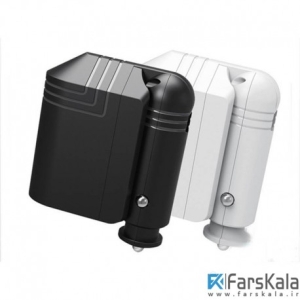 شارژر فندکی راک Rock Space 2 in 1 Foldable Car Charger With Lighter Socket