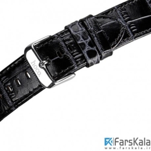 بند چرم طبیعی اپل واچ 2 و 1 سایز 42mm مدل Crocodile برند HOCO