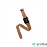 بند چرمی اپل واچ هوکو  42 میلی متریHoco Apple Watch ART SERIES PLATINUM LEATHER WATCHBAND STRAP