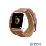 بند چرمی اپل واچ هوکو  42 میلی متریHoco Apple Watch ART SERIES PLATINUM LEATHER WATCHBAND STRAP