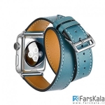 بند چرمی اپل واچ هوکو  38 میلی متریHoco Apple Watch ART SERIES PLATINUM LEATHER WATCHBAND STRAP