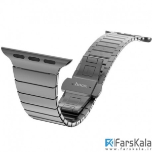 بند استیل اپل واچ هوکو Hoco Apple Watch Band Grand 2 Pointers Metal 38mm