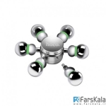 اسپینر فلزی شش پره‌ ای هوکو HOCO Brass Hexagon EDC Toy Hand Spinner Fidget