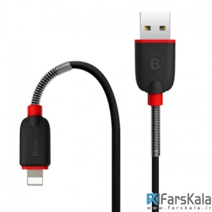 کابل لایتنینگ Baseus Spring Data Cable