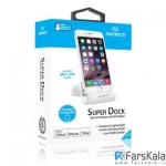 داک شارژ آیفون نزتک Naztech MFi Lightning Charge & Sync Super Dock